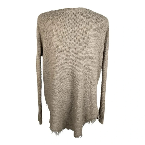 FREE PEOPLE Cross My Heart Cable Knit Sweater XS - Picture 4 of 13